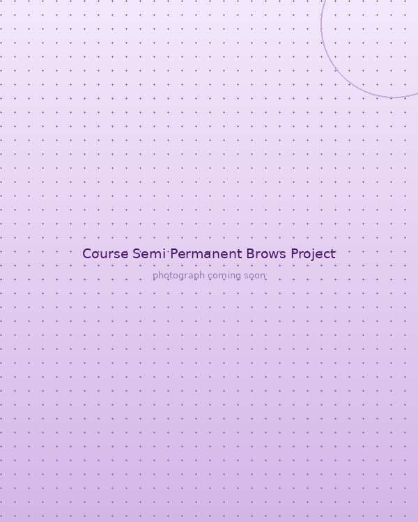 Final project from the Semi-Permanent Brows course
