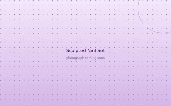 Sculpted nail set